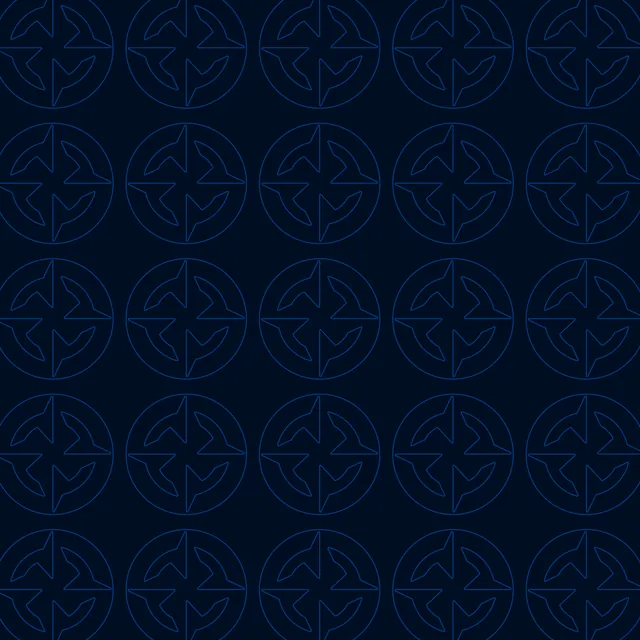 Textura: isotipos sobre deep blue